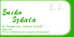 eniko szkala business card